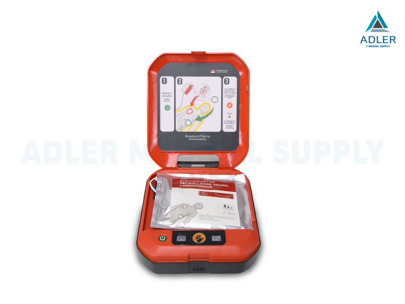 Electrode แผ่นแปะ AED สำหรับ Yuwell รุ่น HeartSave YA8 และ Y8 ไม่มี Feedback sensor