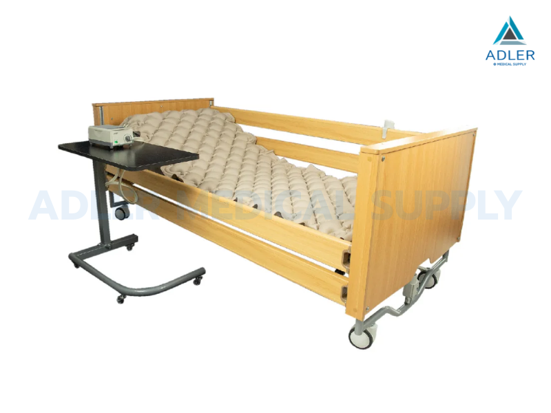 ที่นอนลม ป้องกันแผลกดทับ แบบรังผึ้ง YHMED Alternating Bubble Mattress with Adjustable Pump System รุ่น QDC-303 + P4000IIE - รับประกัน 1 ปี