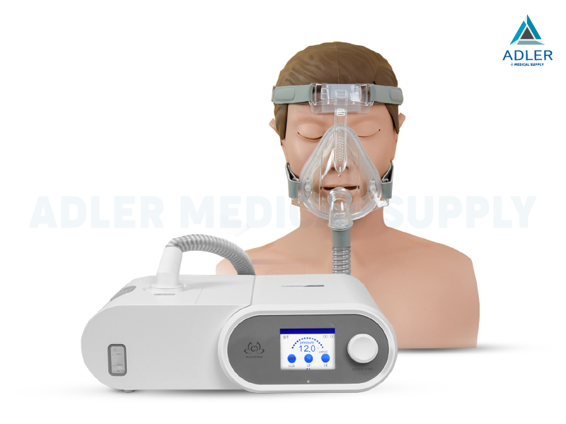 เครื่องช่วยหายใจชนิดแรงดัน สองระดับ (Bi-Level Ventilator) Micomme รุ่น P1