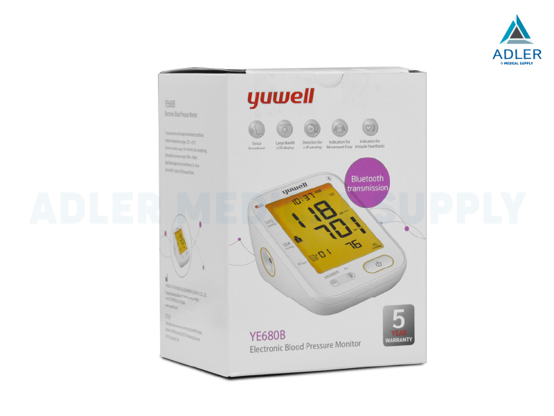 เครื่องวัดความดันโลหิต Yuwell รุ่น YE680B