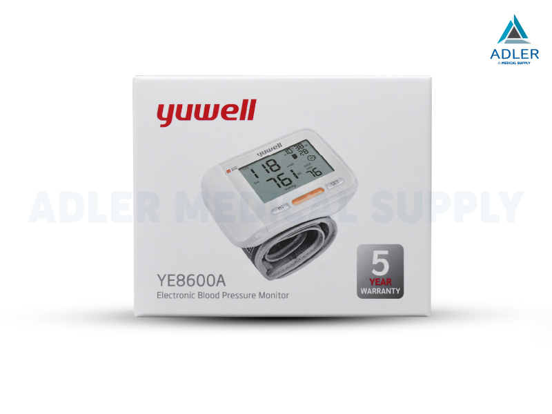 เครื่องวัดความดันโลหิตดิจิตอล แบบข้อมือ Yuwell รุ่น YE8600A