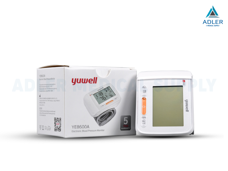 เครื่องวัดความดันโลหิตดิจิตอล แบบข้อมือ Yuwell รุ่น YE8600A