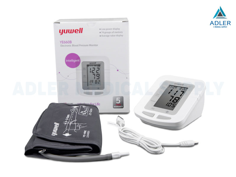 เครื่องวัดความดันโลหิตดิจิตอล Yuwell รุ่น YE660B