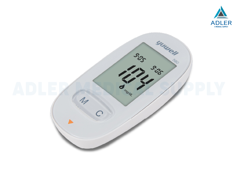 เครื่องตรวจวัดระดับน้ำตาลในเลือด YUWELL Blood Glucose Meter รุ่น 580