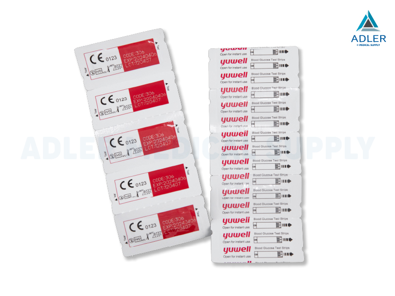 เครื่องตรวจวัดระดับน้ำตาลในเลือด YUWELL Blood Glucose Meter รุ่น 580