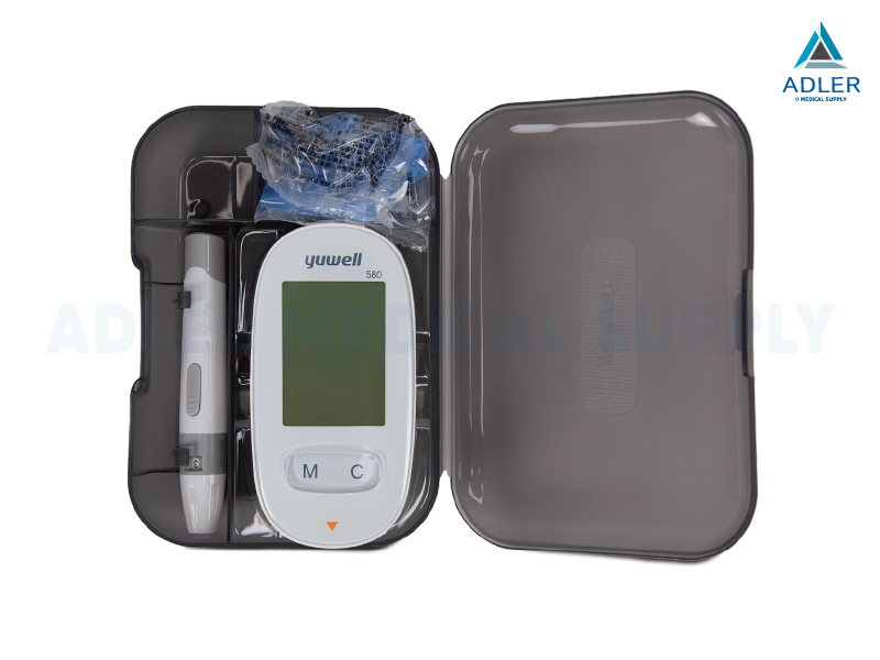 เครื่องตรวจวัดระดับน้ำตาลในเลือด YUWELL Blood Glucose Meter รุ่น 580