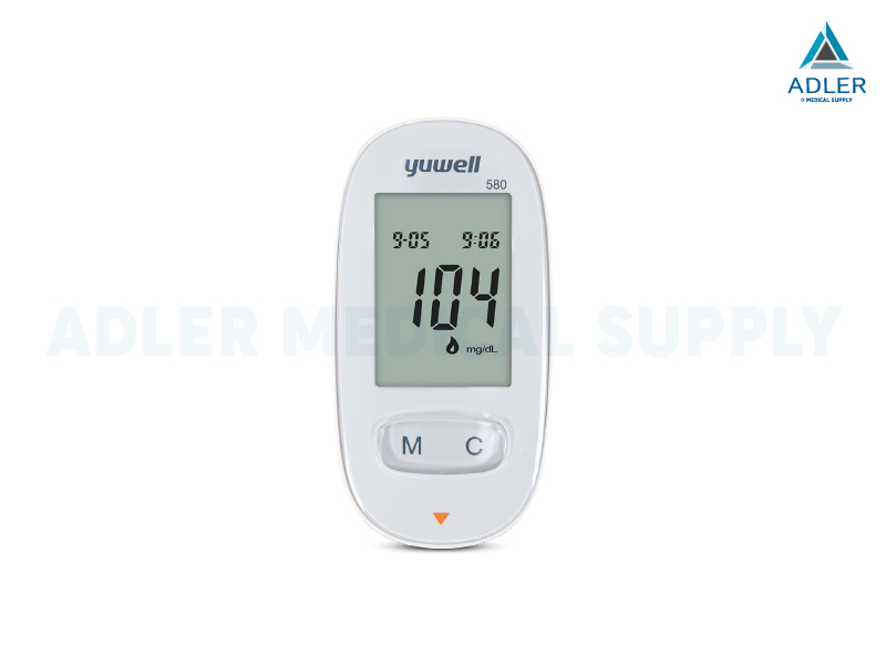 เครื่องตรวจวัดระดับน้ำตาลในเลือด YUWELL Blood Glucose Meter รุ่น 580