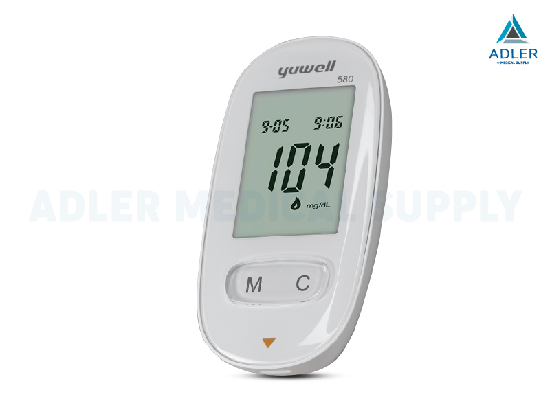 เครื่องตรวจวัดระดับน้ำตาลในเลือด YUWELL Blood Glucose Meter รุ่น 580