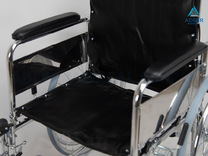 วีลแชร์โรงพยาบาล สำหรับ คนตัวใหญ่ รุ่นปรับเอนนอน (High Back & Reclining Manual Wheelchair)