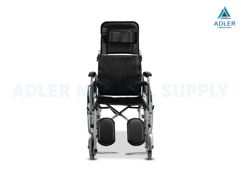 วีลแชร์โรงพยาบาล สำหรับ คนตัวใหญ่ รุ่นปรับเอนนอน (High Back & Reclining Manual Wheelchair)