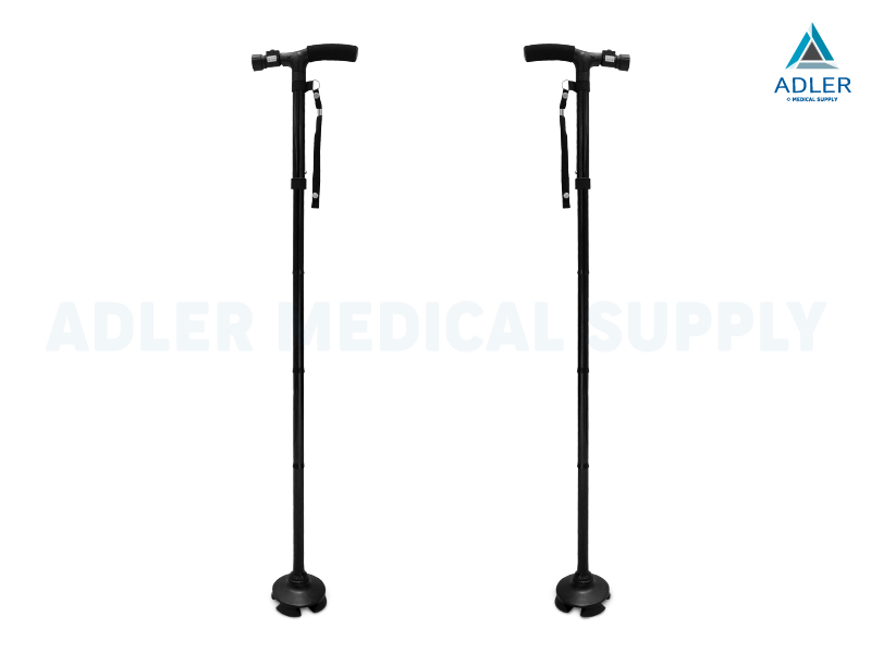 ไม้เท้า Trusty cane พับได้ พร้อมไฟ LED ให้ความสว่าง