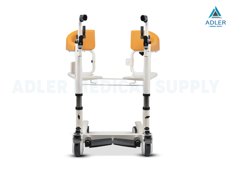 รถเข็นเคลื่อนย้ายผู้ป่วย อเนกประสงค์ รุ่นระบบมือหมุน (Manual Transfer Chair) - รับประกัน 2 ปี รถเข็นเคลื่อนย้ายผู้ป่วย อเนกประสงค์ รุ่นระบบมือหมุน (Manual Transfer Chair) - รับประกัน 2 ปี