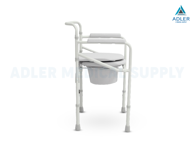 เก้าอี้นั่งถ่าย แบบพับได้ Commode Chair Yuwell รุ่น H023B - รับประกัน 1 ปี