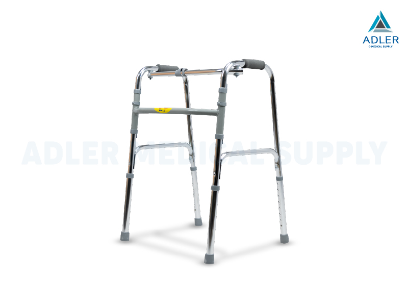 ไม้เท้าช่วยพยุง (Walker) 4 ขา แบบพับได้