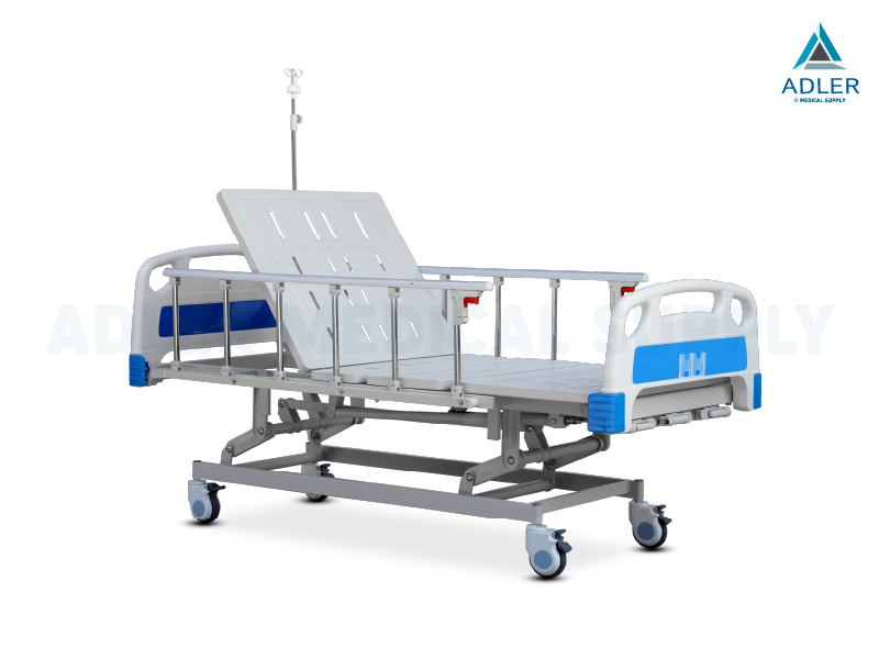 เตียงผู้ป่วย 3 ฟังก์ชัน รุ่น HR-S06 แบบมือหมุน (Manual)