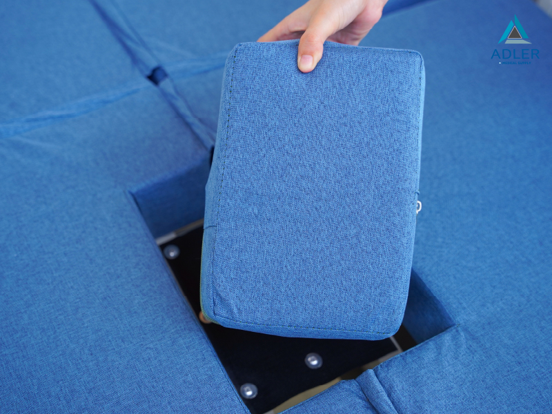 เตียงพยาบาลมือหมุน พลิกตะแคงตัวซ้าย-ขวา รุ่น HR-C05S-1