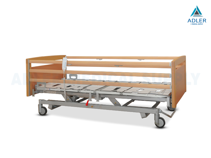 เตียงผู้ป่วยไฟฟ้า ดีไซน์ลายไม้ 7 ฟังก์ชั่น ยี่ห้อ HAELVOET รุ่น Lago Care