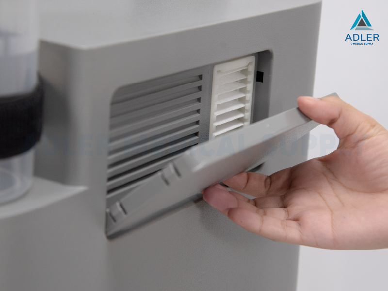 เครื่องผลิตออกซิเจน 5 ลิตร Kingon รุ่น P2-O5E (เสียงเงียบ) รับประกันนาน 3 ปี (ส่งด่วน ภายในวัน)