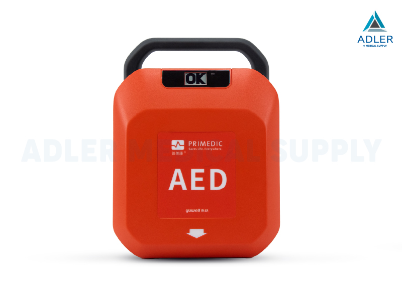 เครื่องกระตุกหัวใจไฟฟ้าอัตโนมัติ (AED) Yuwell รุ่น HeartSave Y8 (รับประกันศูนย์ไทย 6 ปี) พร้อมตู้เก็บ AED + หุ่น CPR