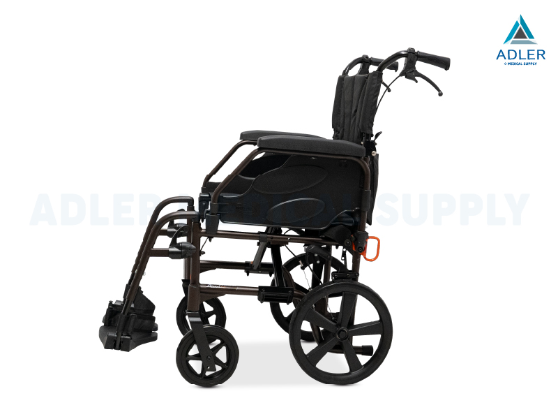 วีลแชร์ผู้สูงอายุ แบบธรรมดา พับได้ รุ่นใหม่ USA ยี่ห้อ Invacare รุ่น Action 2 NG Transit Lite (รับประกัน 2 ปี)