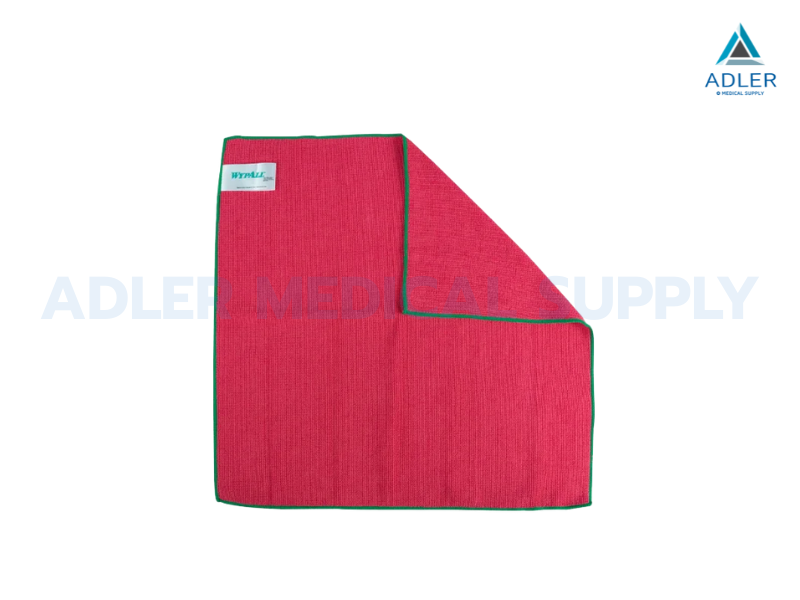 ผ้าไมโครไฟเบอร์ 40 x 40 Microfiber Cloths (Red)