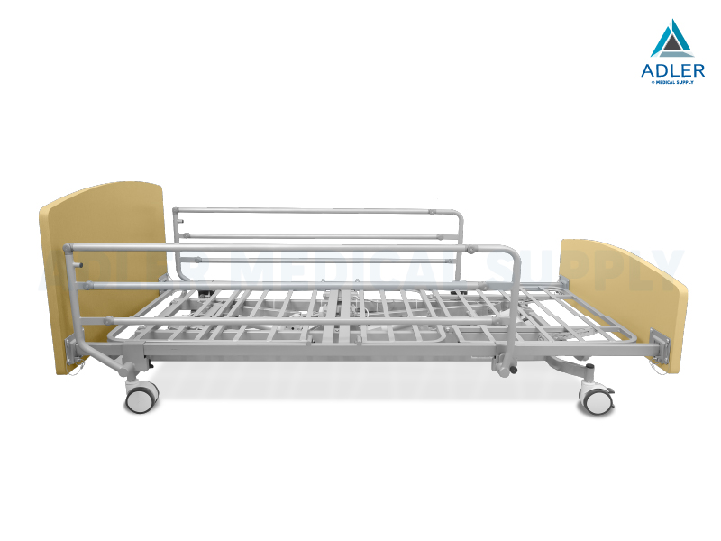 เตียงผู้ป่วยไฟฟ้า 5 ฟังก์ชั่น รุ่น Norel 2 ลายไม้ (Wooden Electric Bed)