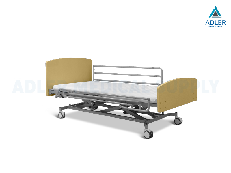 เตียงผู้ป่วยไฟฟ้า 5 ฟังก์ชั่น รุ่น Norel 2 ลายไม้ (Wooden Electric Bed)