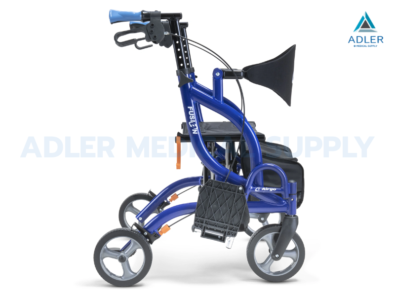 รถเข็นช่วยเดิน อุปกรณ์ช่วยพยุงเดิน Rollator ยี่ห้อ Drive Medical รุ่น Airgo 2in1  รับประกัน 1 ปี