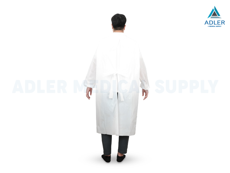 ชุดคลุมตัวแบบพลาสติก (Protective Gown)