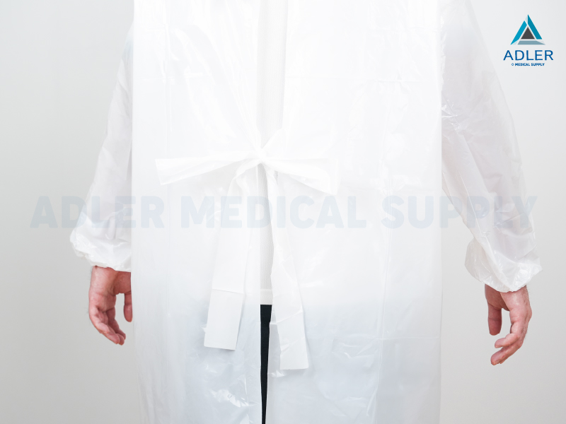 ชุดคลุมตัวแบบพลาสติก (Protective Gown)