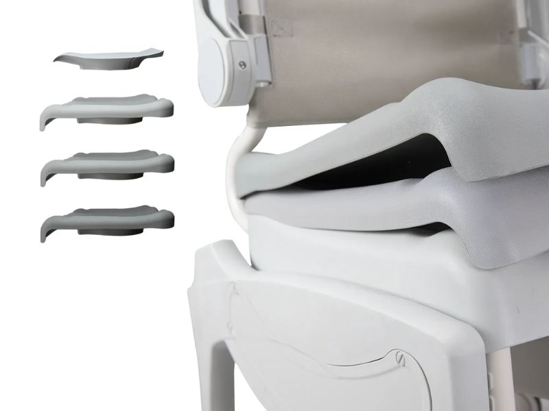 Ocean Ergo accessories เบาะรองนั่งลดแรงกดทับและกระโถนรองขับถ่าย 3 ชั้น