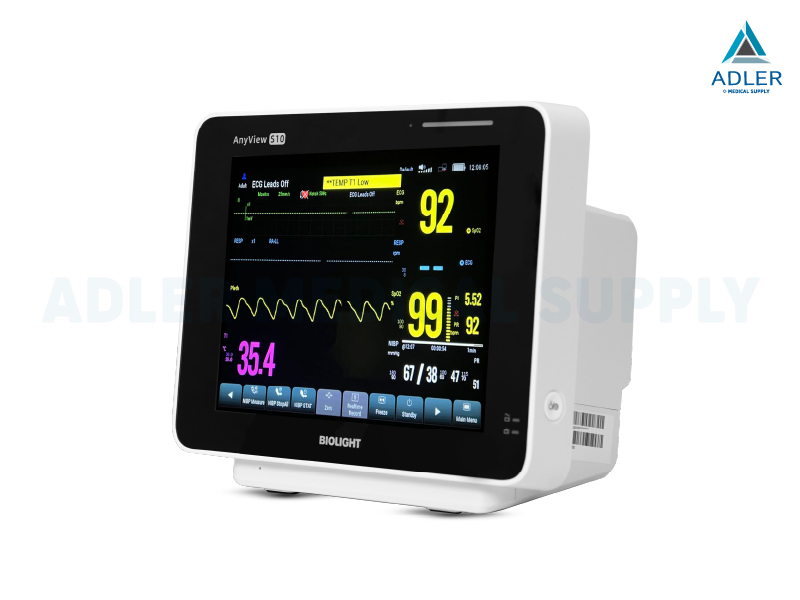 เครื่องติดตามสัญญาณชีพอัตโนมัติ (Patient Monitor) ยี่ห้อ Biolight รุ่น S10 - รับประกัน 1 ปี
